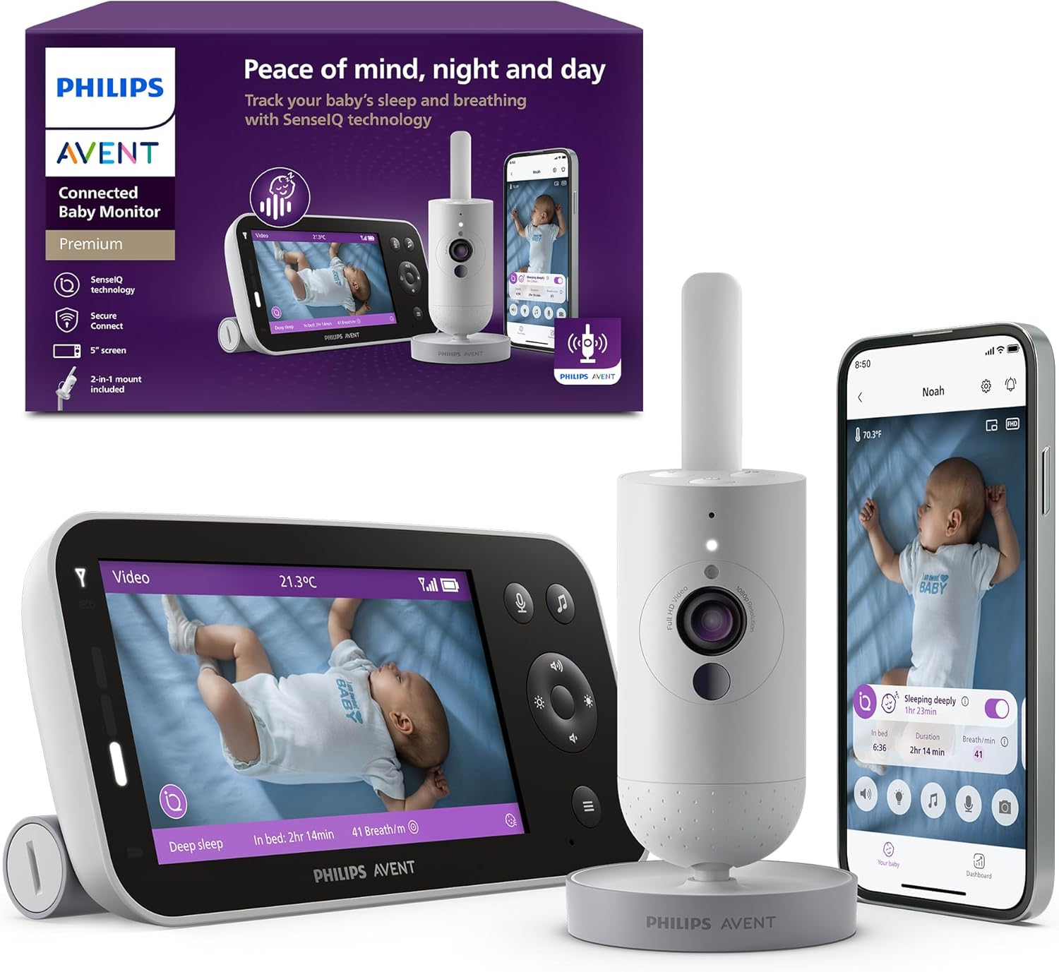 Philips Avent Premium Connected Baby Monitor
