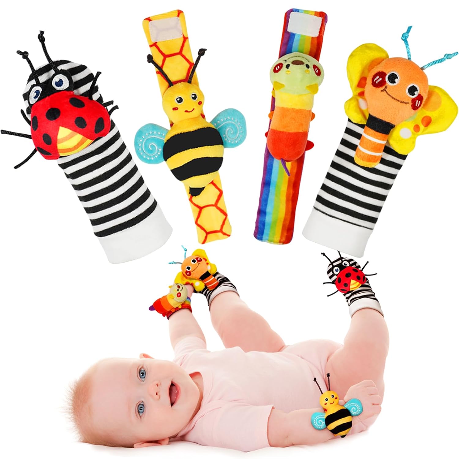 Medias Infinno Wrist Rattles and Foot Finder
