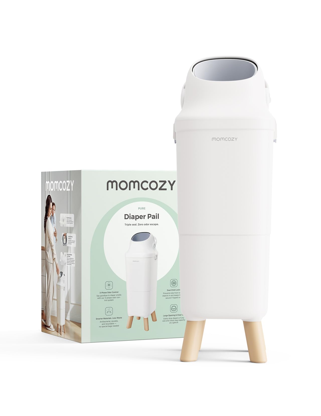 Basurero antiolor Momcozy
